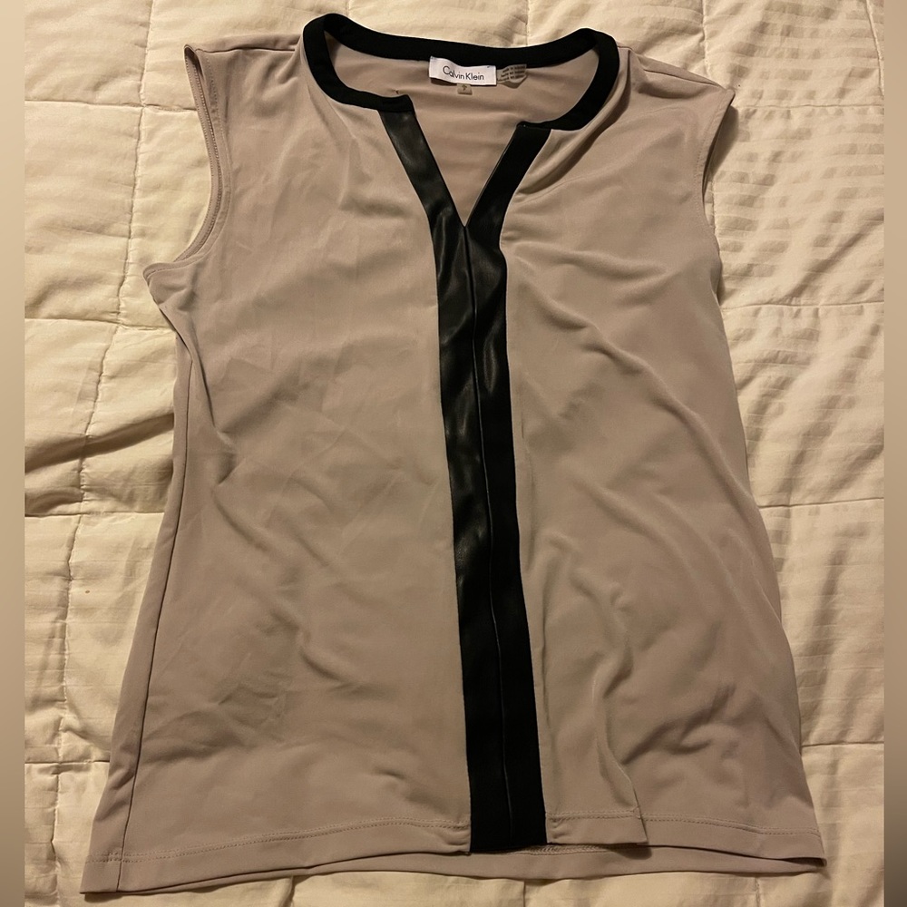 Tan Formal top